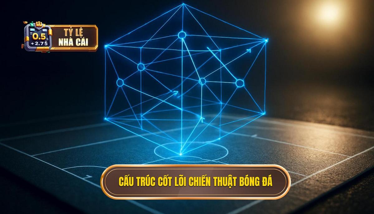 Cấu Trúc Cốt Lõi của Chiến thuật bóng đá 3-2-3-2