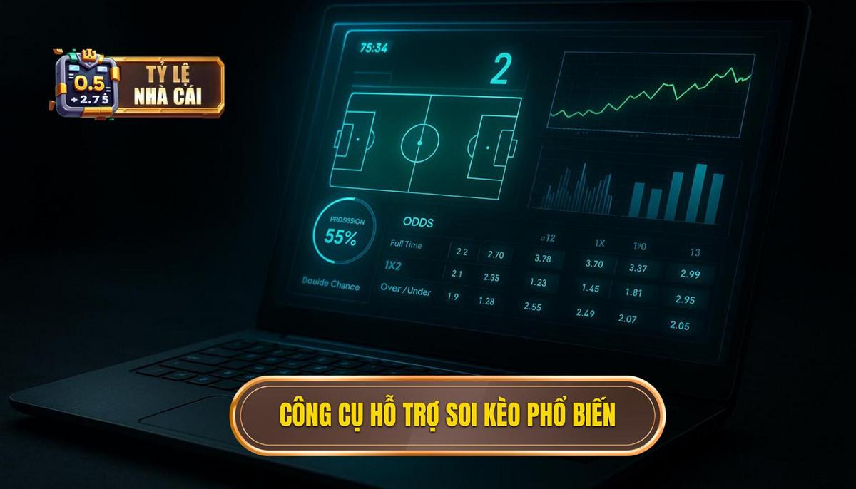 Phân loại các công cụ hỗ trợ soi kèo phổ biến trên thị trường