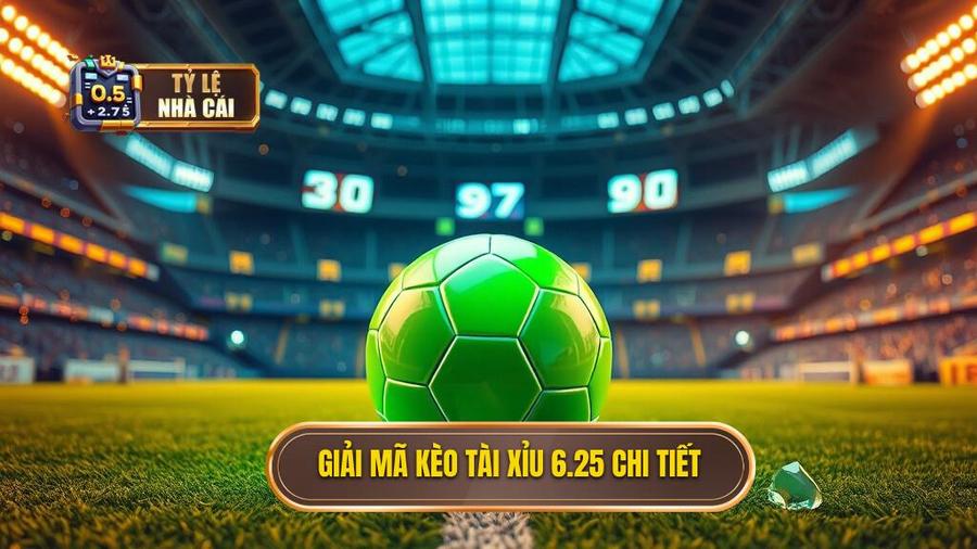 1. Giải mã kèo tài xỉu 6.25 chi tiết