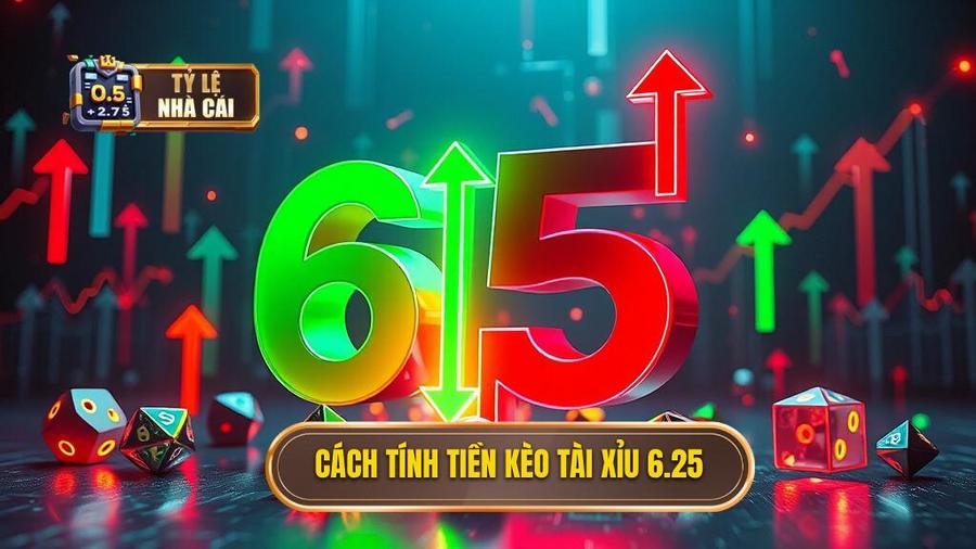 2. Cách tính tiền kèo tài xỉu 6.25