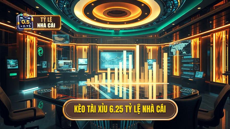 Kèo tài xỉu 6.25 TỶ LỆ NHÀ CÁI