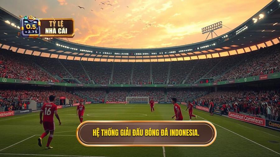 Tổng quan về hệ thống giải đấu và kèo bóng đá Indonesia
